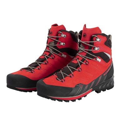 Mammut Buty trekkingowe Kento Advanced High GTX (buty górskie częściowo odporne na raki, wodoodporne) czerwone męskie